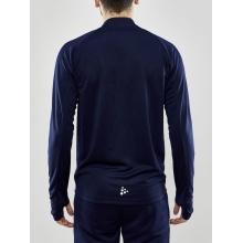 Craft Training Jacket Evolve Full Zip - durable mid-layer jacket made of stretch material - navy blue Men